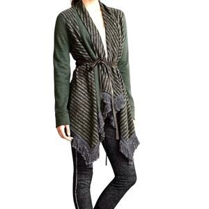 Saturday/Sunday Anthropologie Elise large open blanket cardigan SP 3410
